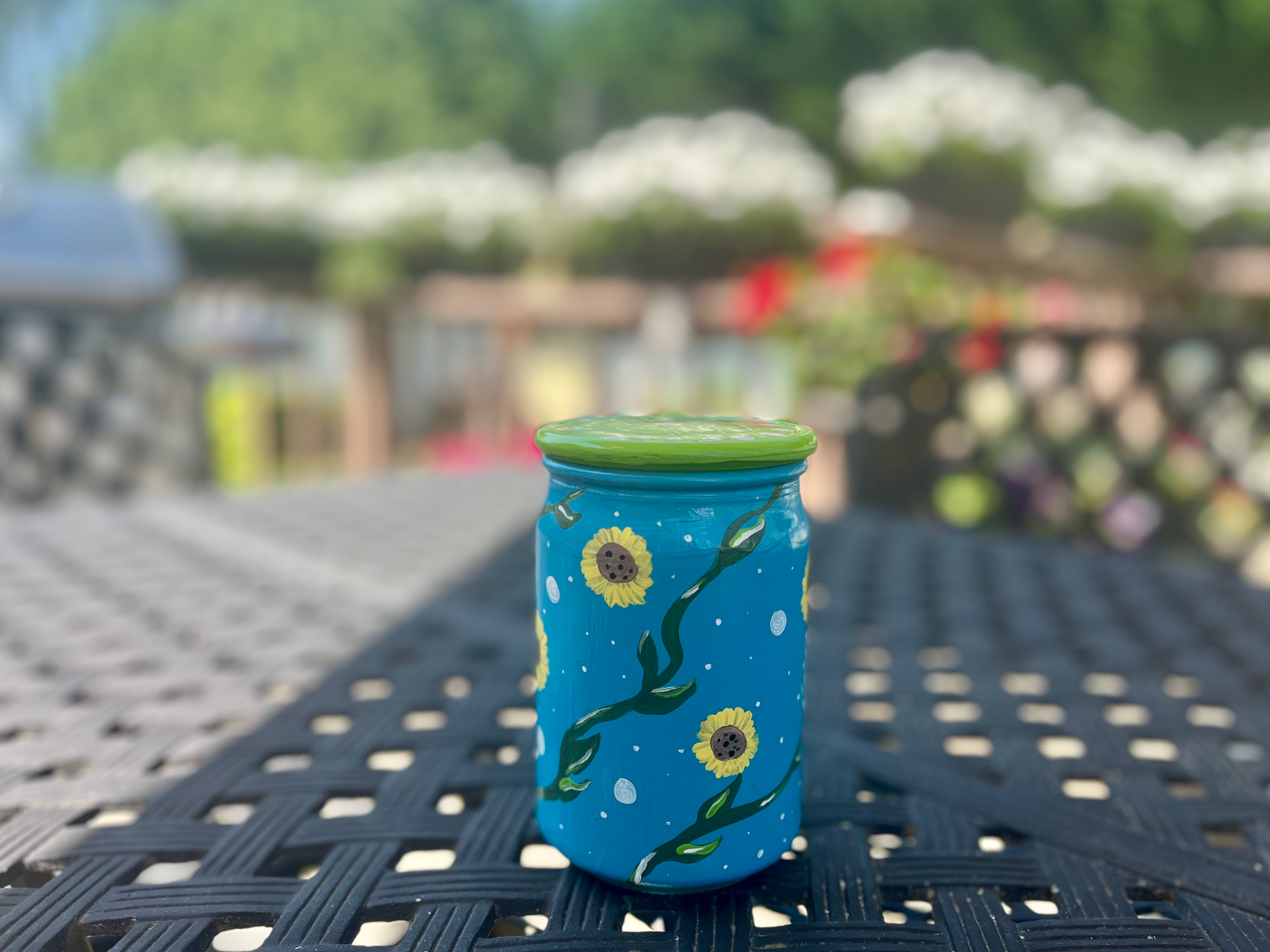 Sunflower Starlight Candle