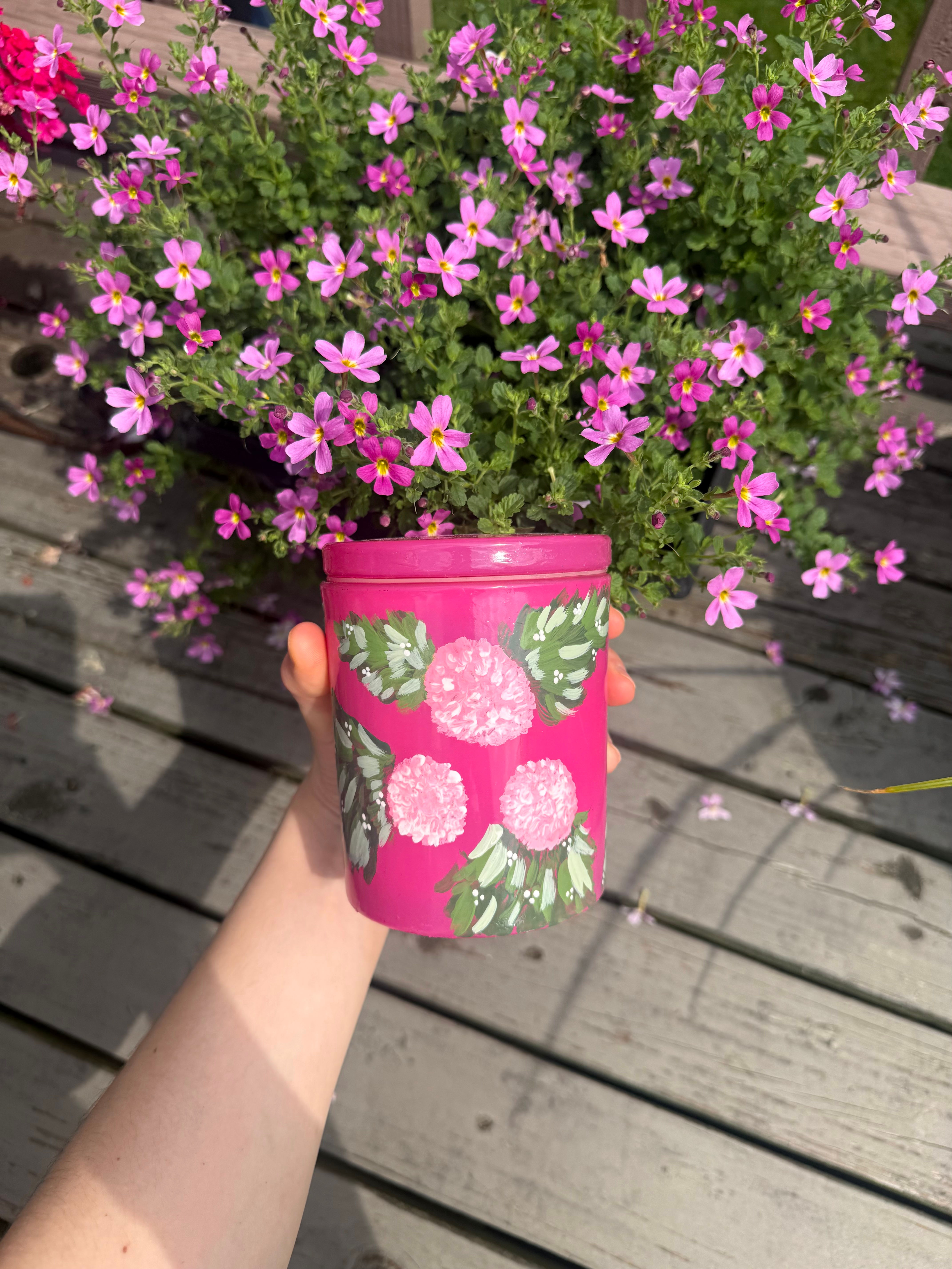 Hydrangea Candle