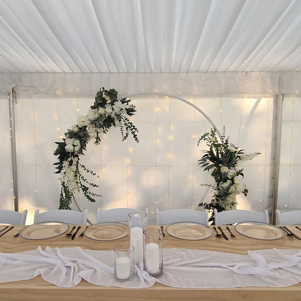 White Round Arch