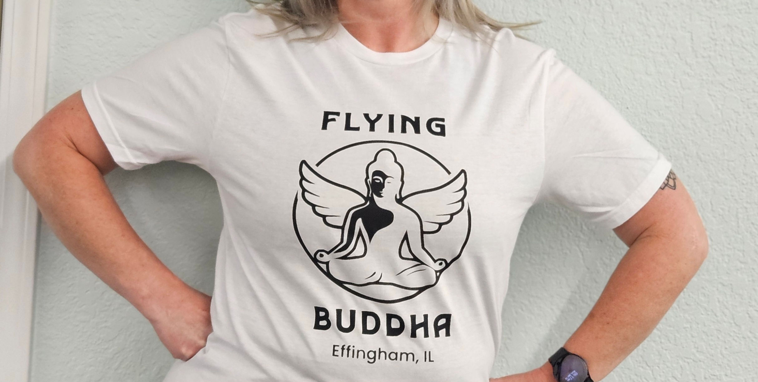 Flying Buddha Short Sleeve T-Shirt