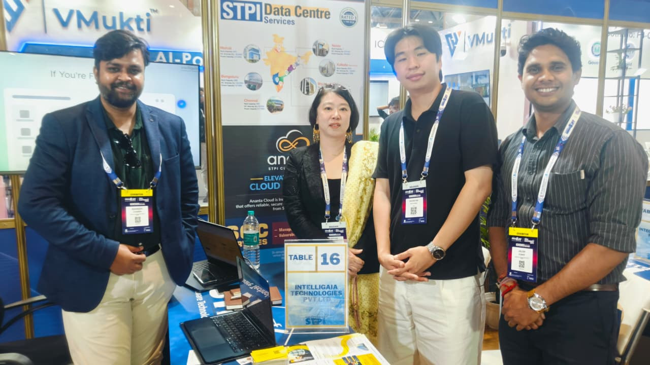 Mahima Jinah Kim, Founder & Managing Partner, Unicorn Incubator. Seoul, South Korea meeting Intelligaia Team on Day 2