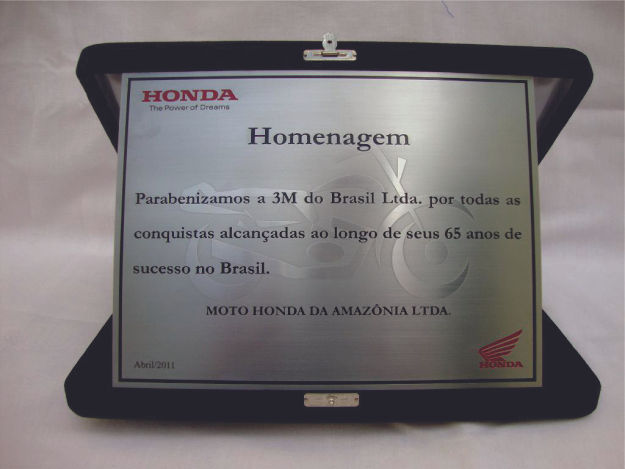 Placa Inox