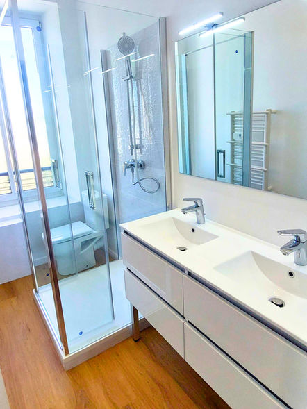 salle de bain colocation