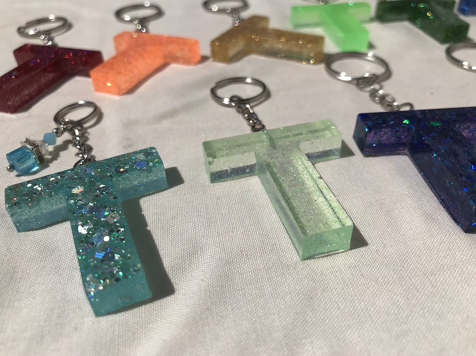 Thumbnail: Alphabet key chains