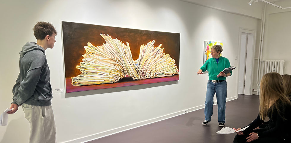 Cornelius Völker, _Blüten_, 2024, 160 x 240 cm, Öl auf Leinwand _ Sammlung Deilmann