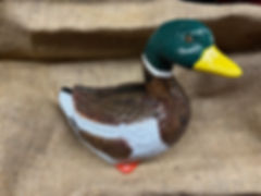 Duck Sitting 8”H