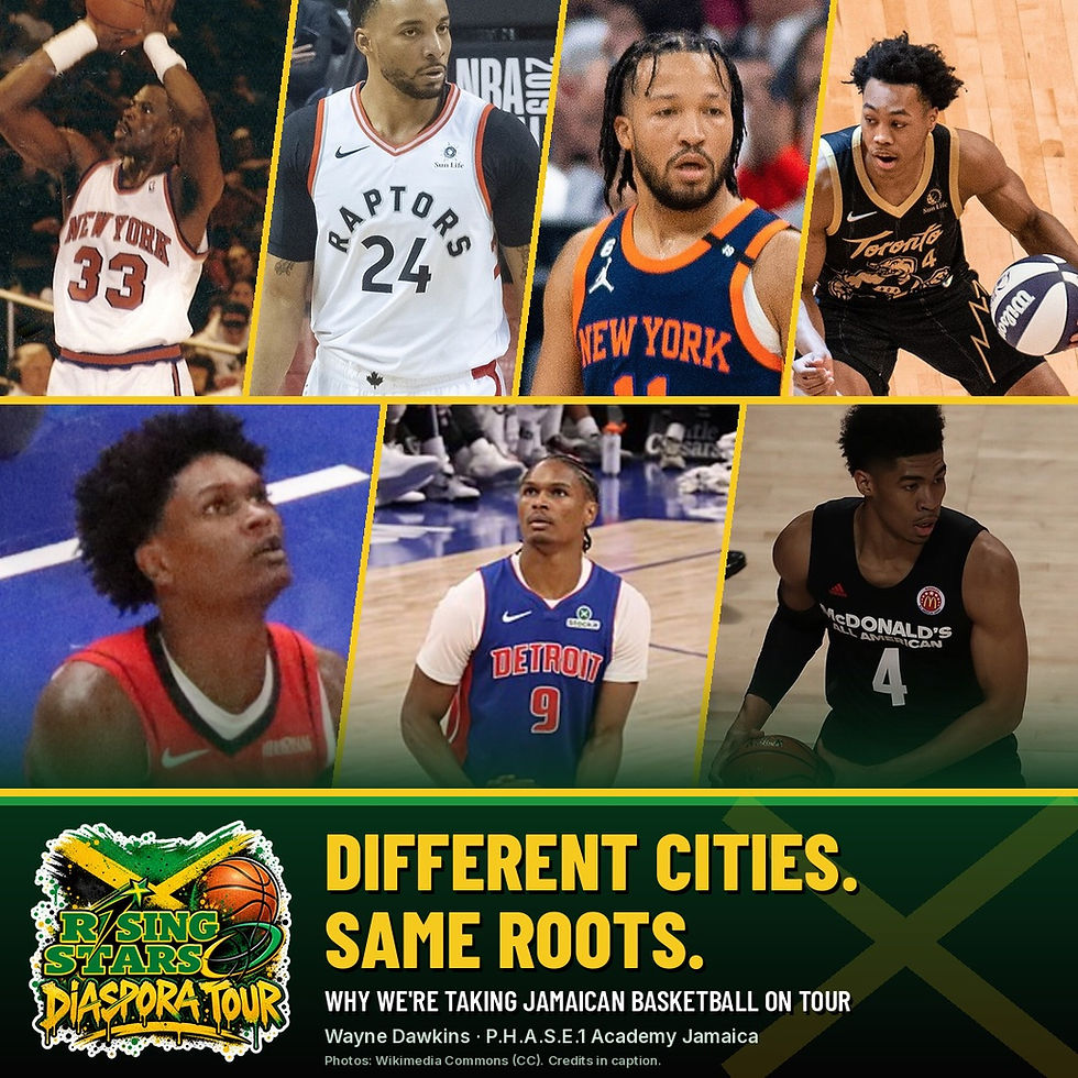 Different Cities, Same Roots: Why We're Taking Jamaican Basketball on Tour