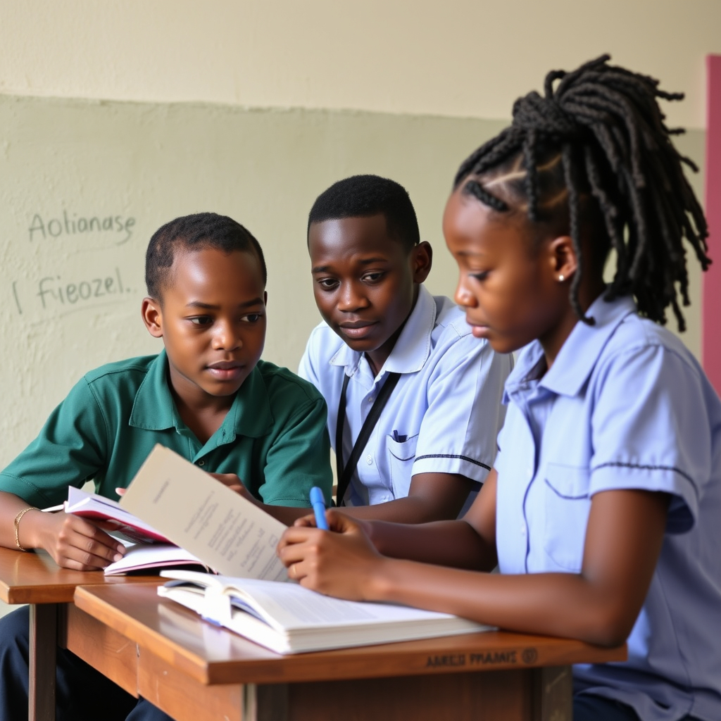 Young athletes at a P.H.A.S.E. 1 Global programme in Jamaica