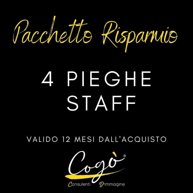 Pacchetto 4 pieghe Staff