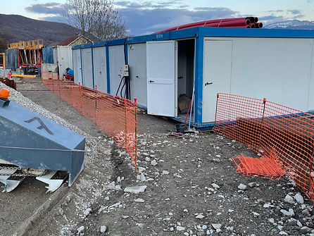 Nettoyage de base vie de chantier