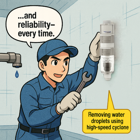 Meet the iB-Cyclone — Redefining Drain Separation with High-Speed Cyclonic Technology