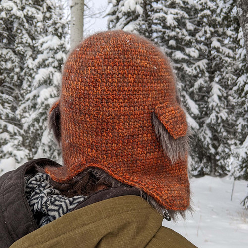 Trapper Hat Crochet Pattern Fur Lined