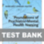 Varcarolis' Foundations of Psychiatric-Mental Health Nursing 10th Edition Test Bank