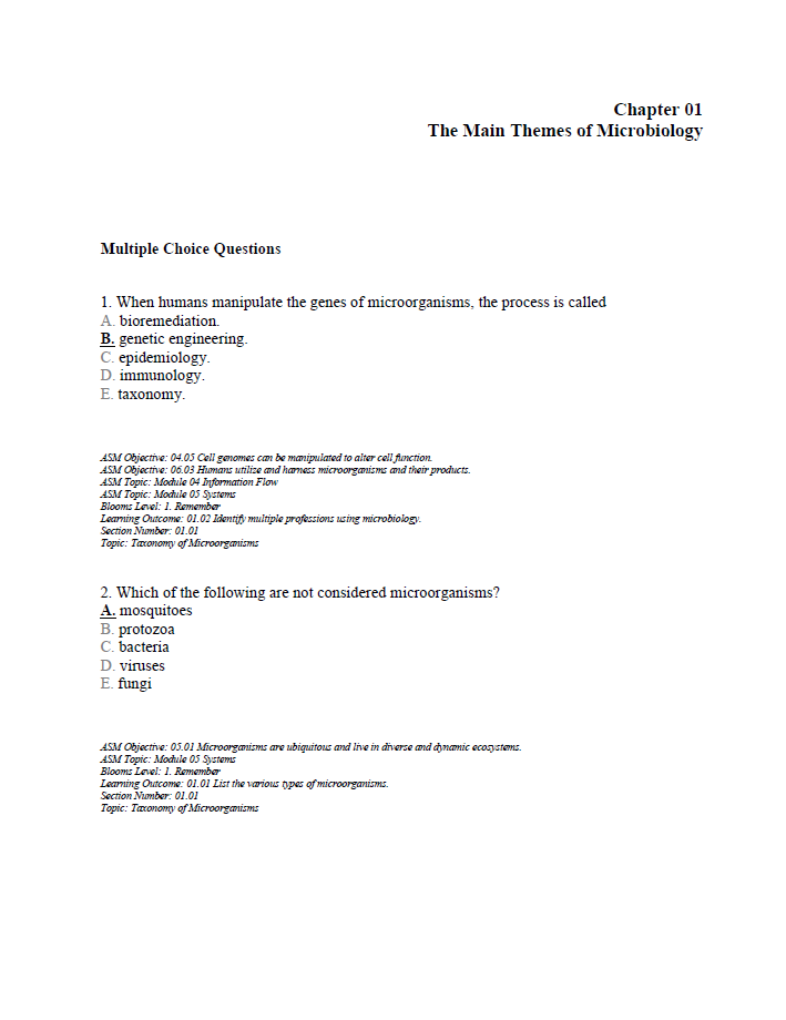 Thumbnail: Test Bank for Microbiology A Systems Approach 7th Edition