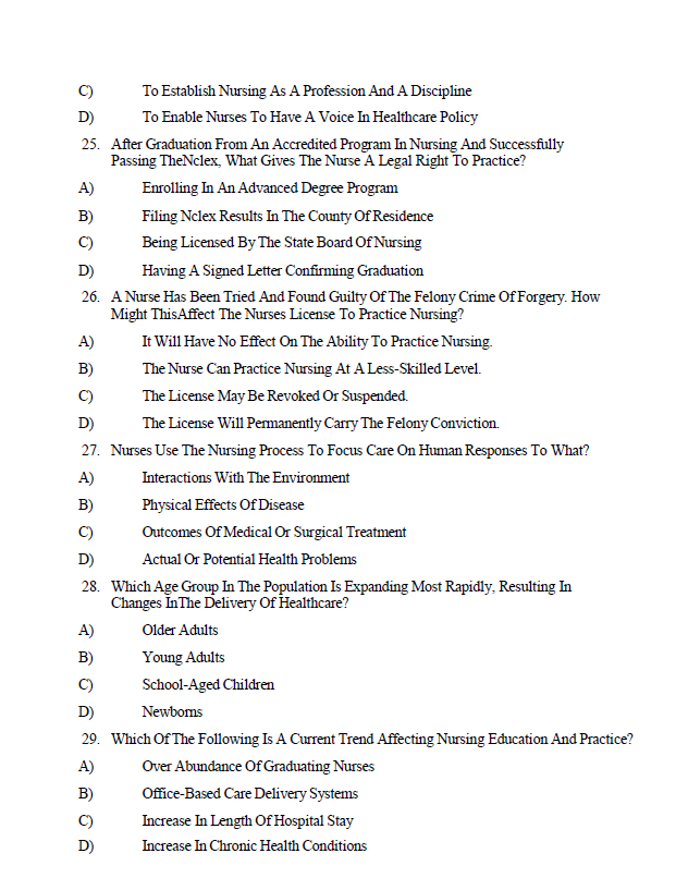 Thumbnail: Davis Advantage For Wilkinson's Fundamentals Of Nursing 5th Edition Test Bank