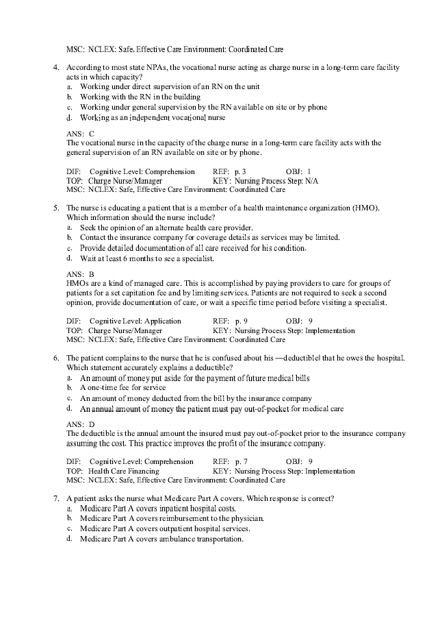 Thumbnail: Medical Surgical Nursing Concepts and Practice 6th Edition Test Bank