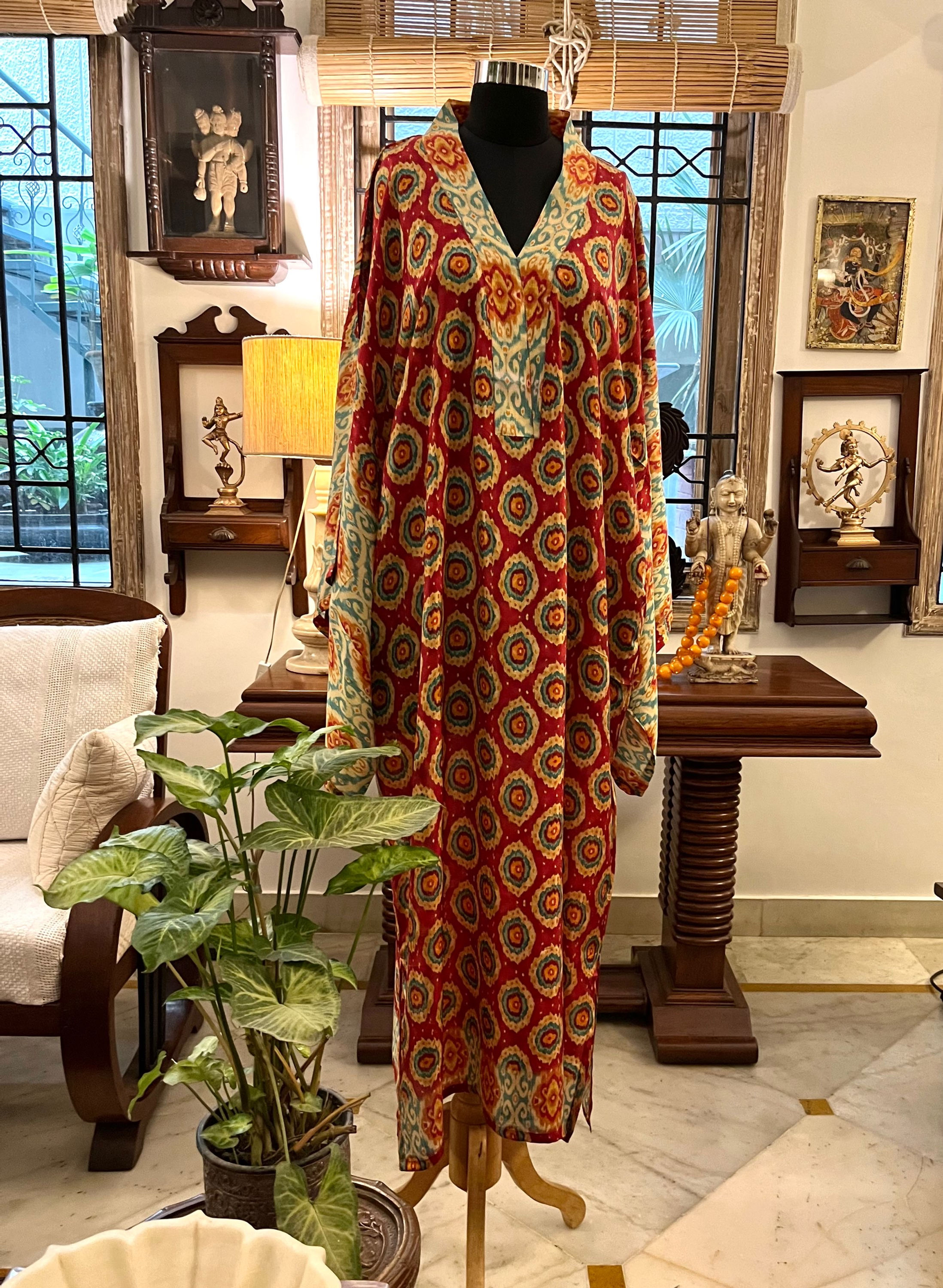Bindi kimono silk kaftan 