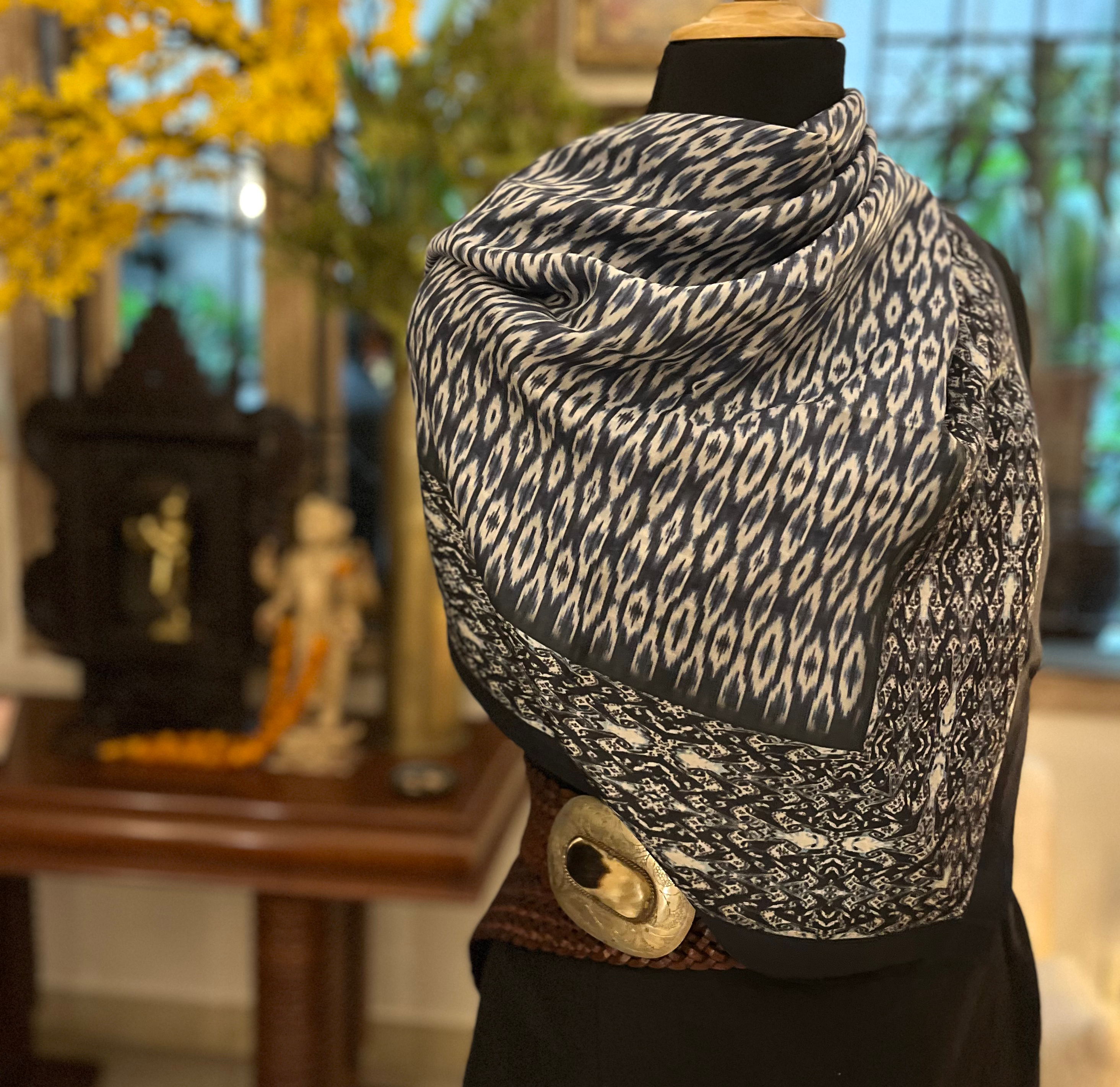 Kale Badal silk scarf