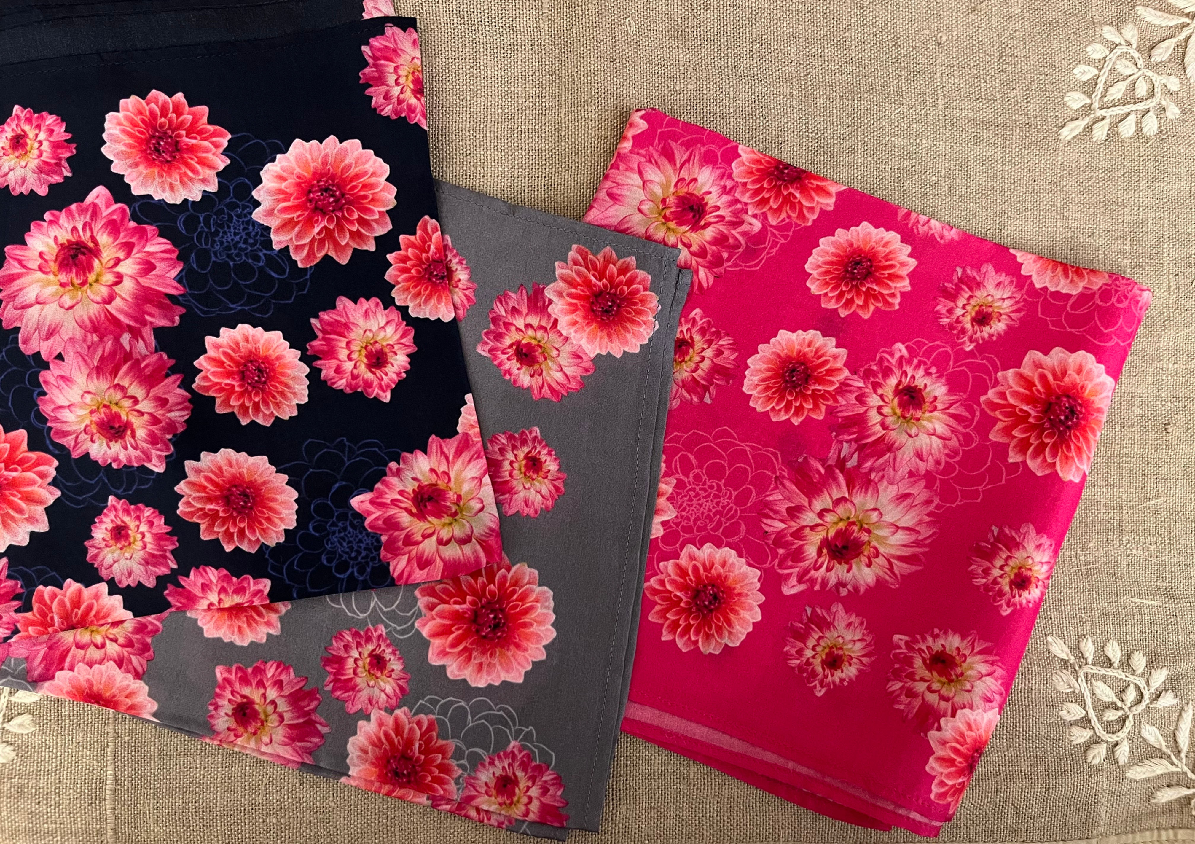 Love in Full Bloom Pocket Squares