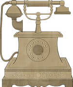 Téléphone Fashioned Vieux