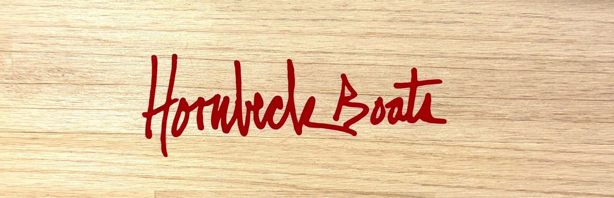 'Hornbeck Boats' Decal