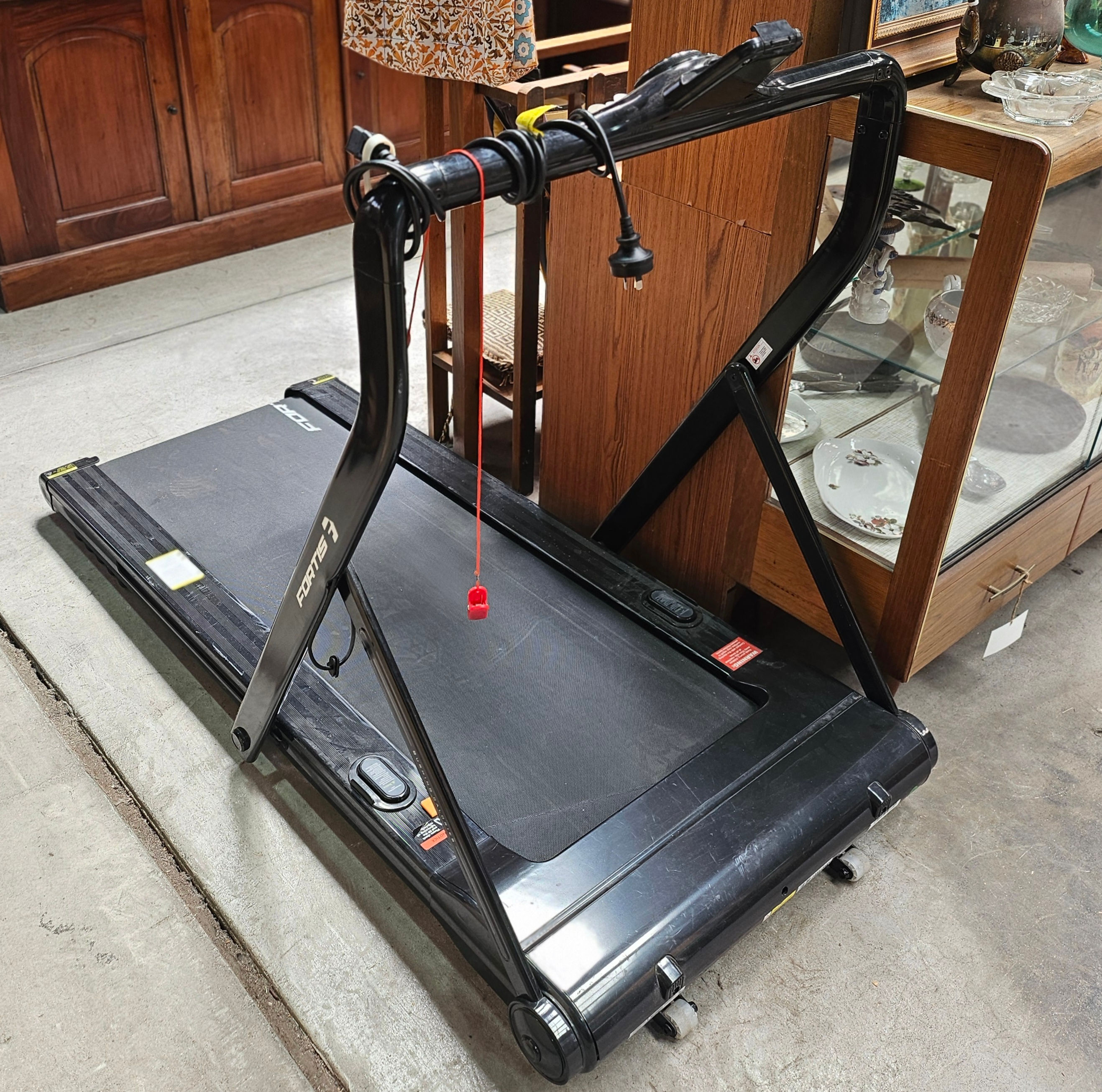Treadmill: Fortis T3 Ultra Slim 2-in-1 Walking And Running Foldable Treadmill