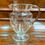 Thumbnail: Vintage Large Etched Glass Pitcher with Floral Design