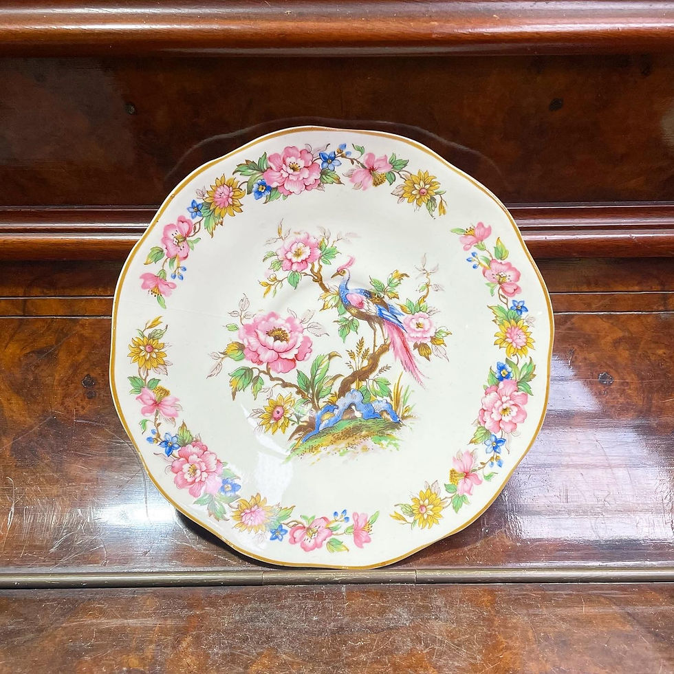 Thumbnail: Rare Wedgwood ‘Canterbury’ Design Saucer (England)