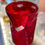 Thumbnail: Stunning Contemporary Hand-Made Red Glass Vase 