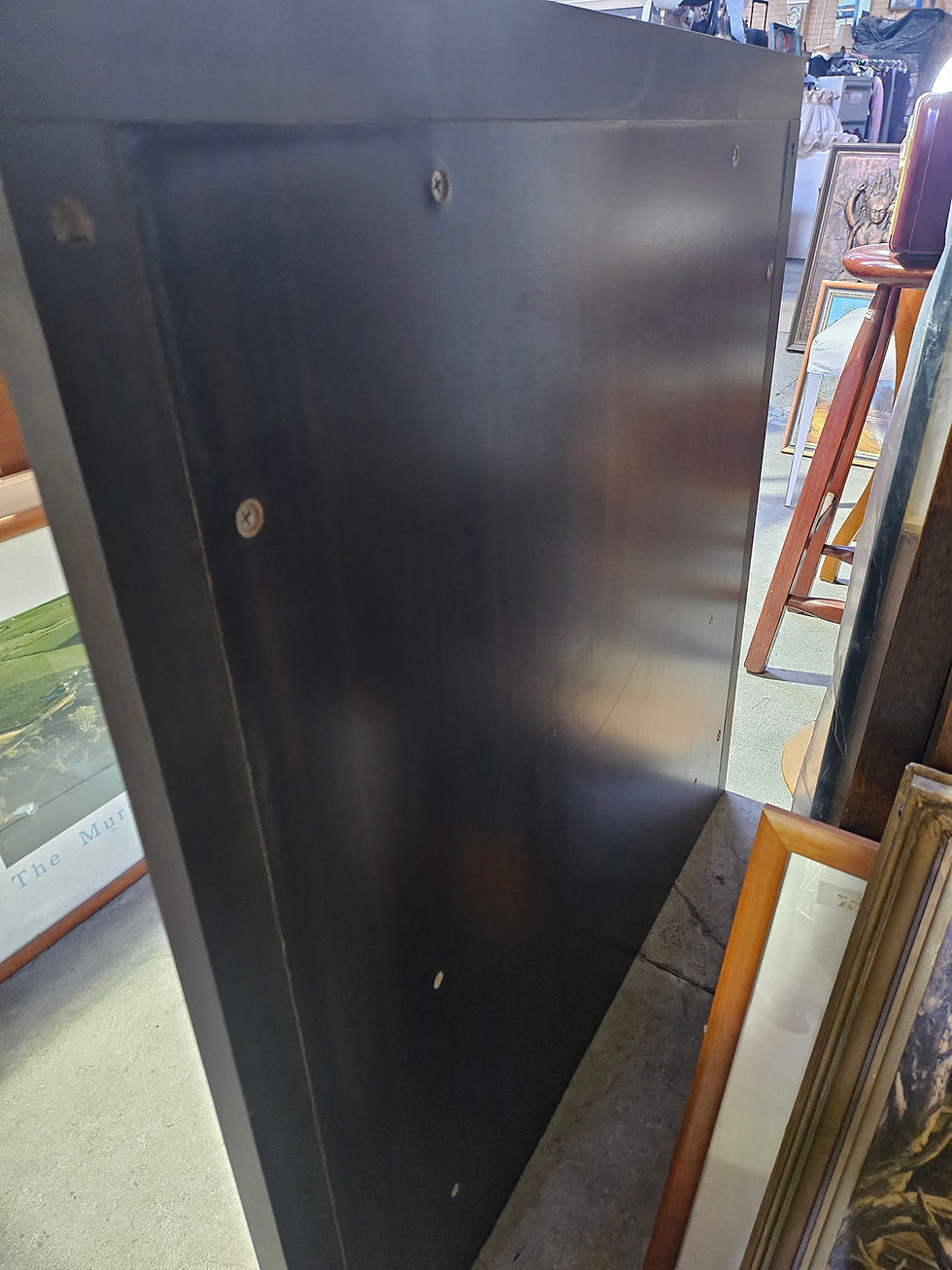 Thumbnail: Mirror: Impressive Dark Timber Framed Square Mirror