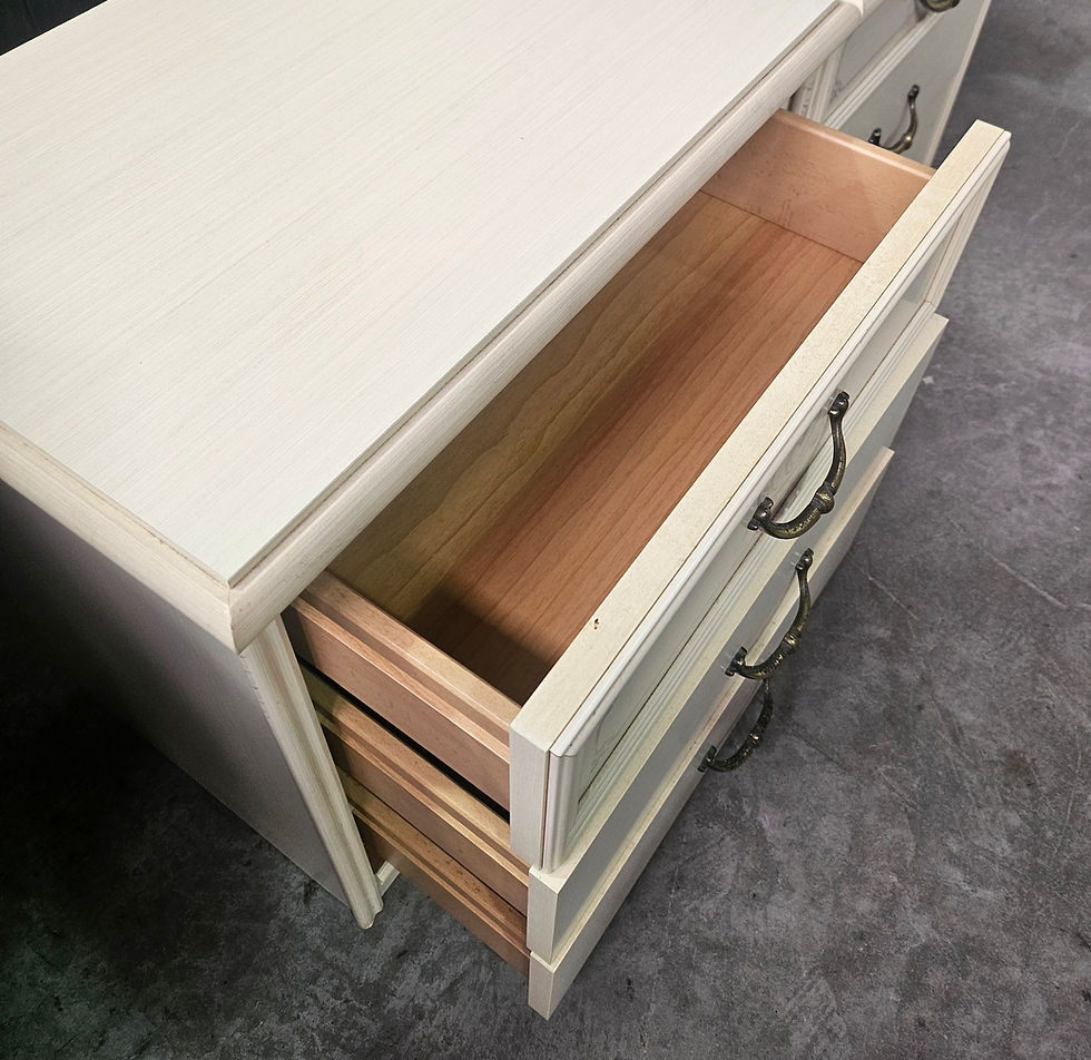Thumbnail: Bedside Tables: Pair of Matching French Provincial Style Bedside Tables