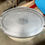 Thumbnail: Elegant Oval Mid-Century Modern Metal Etched Tray with Handles