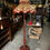 Thumbnail: Outstanding Vintage Wooden Standing Lamp