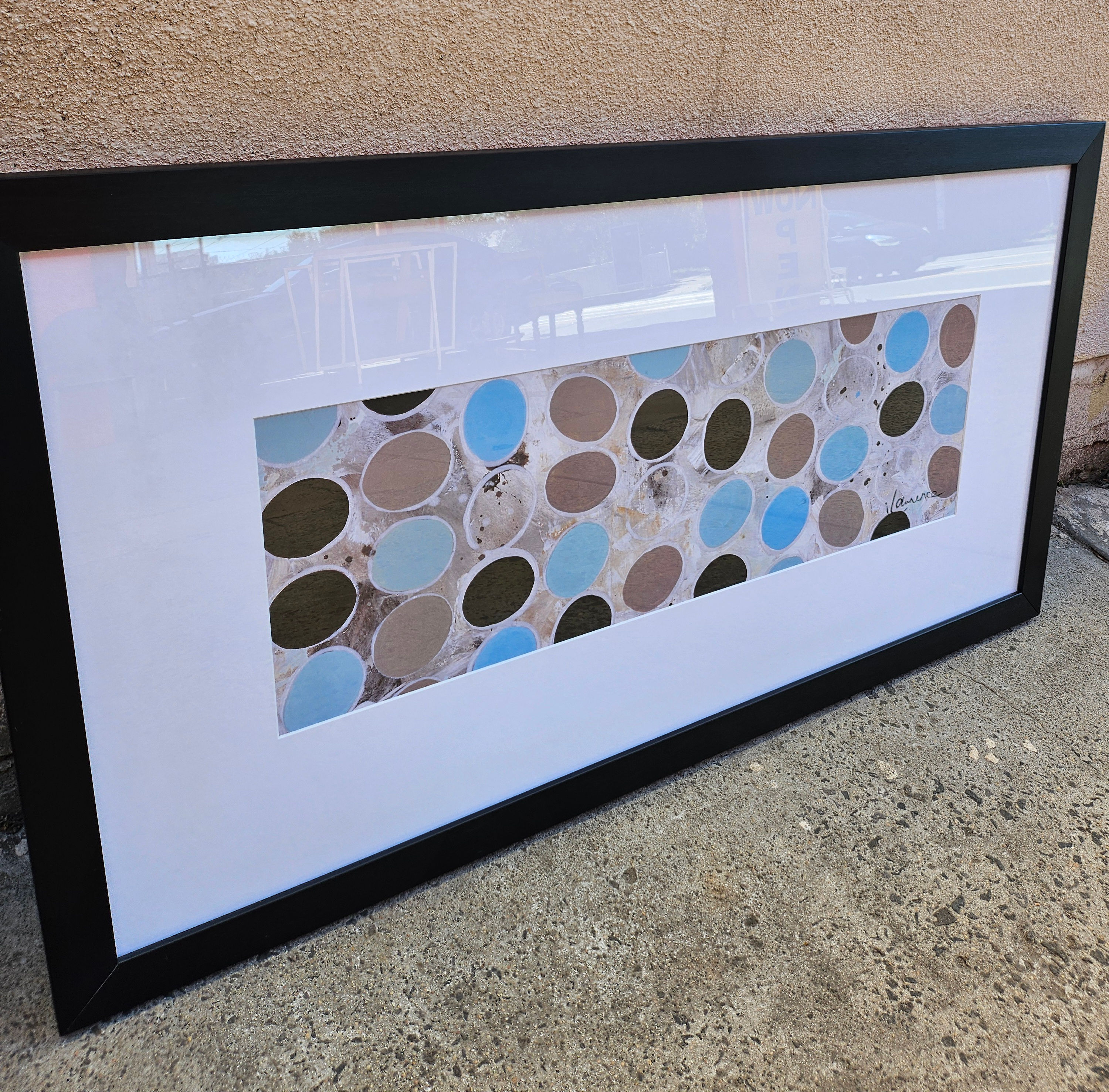 Framed Print: Framed Print ‘Rock Pools' By Lawrence