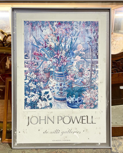 Large Print of John Powell's “Still Life on the Veranda” de ville