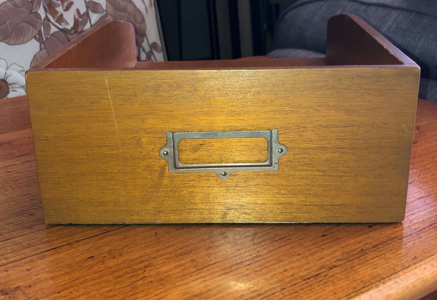 Beautiful Vintage Document Storage Drawer