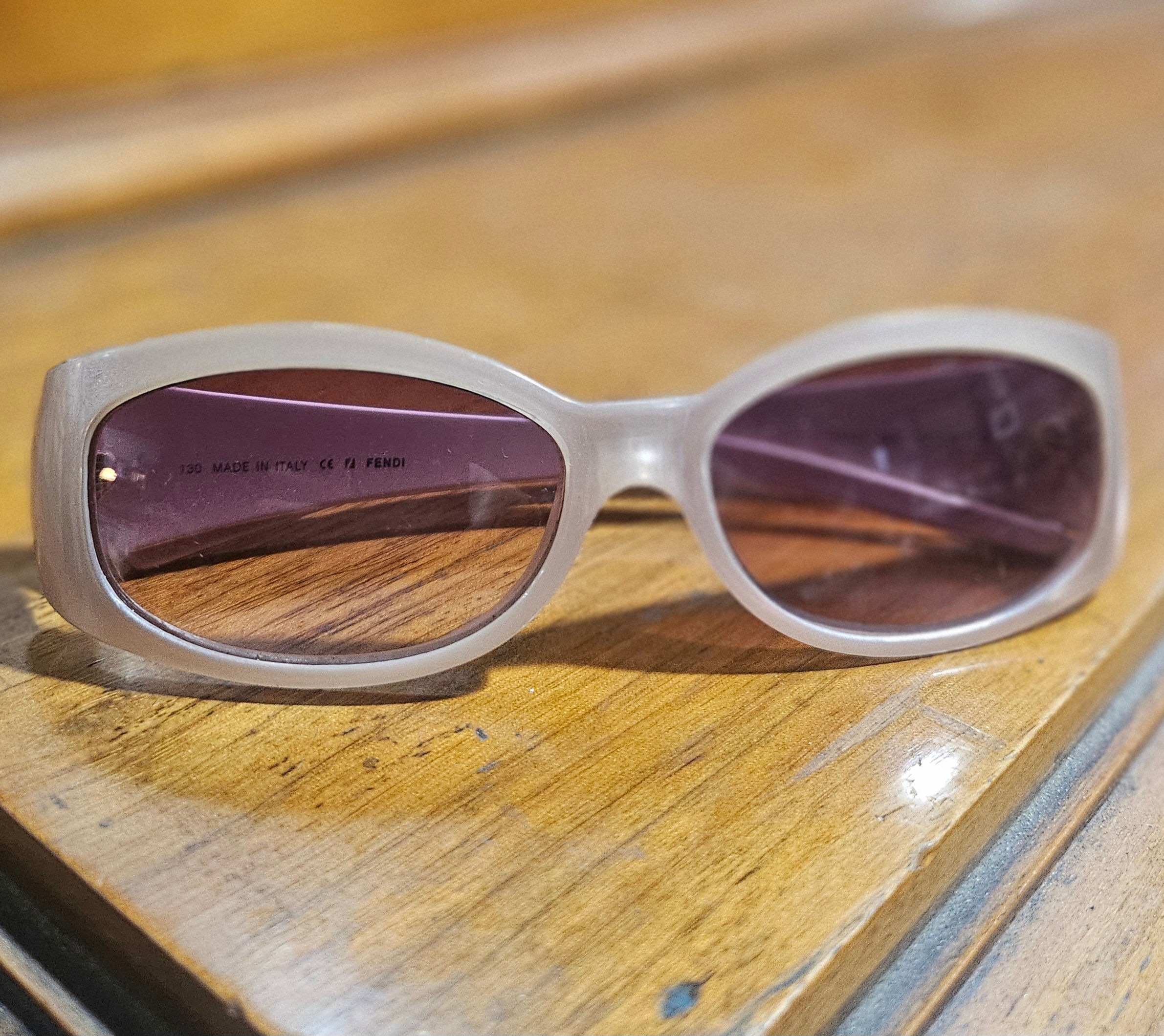 Sunglasses: Vintage Y2K Pink Fendi Sunglasses