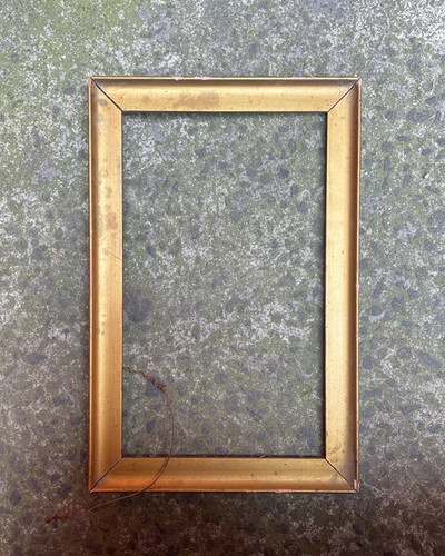 Gold Painted Wooden Picture Wall Frame | Mysite
