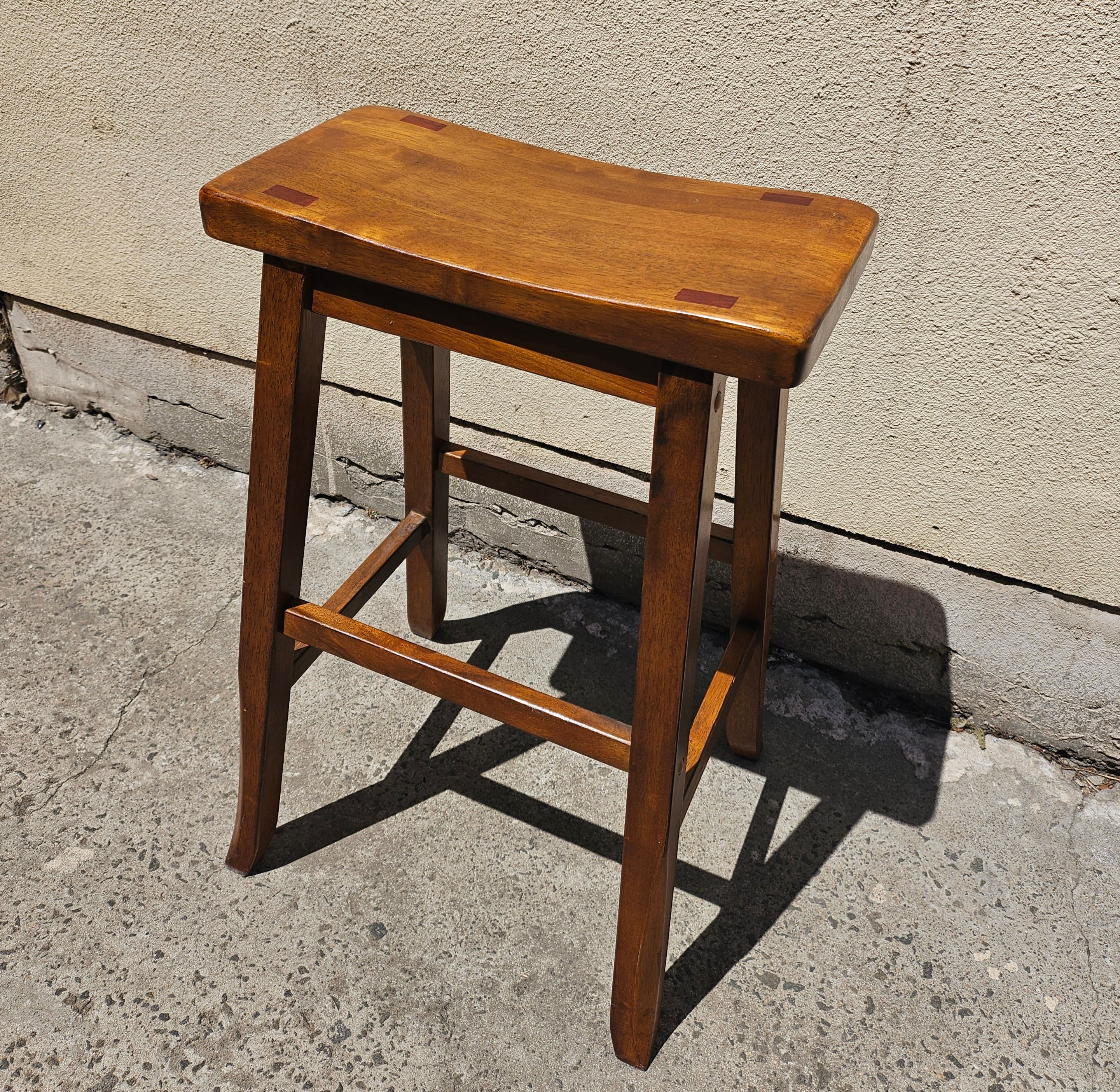 Stool: Australian Oak Timber Stool