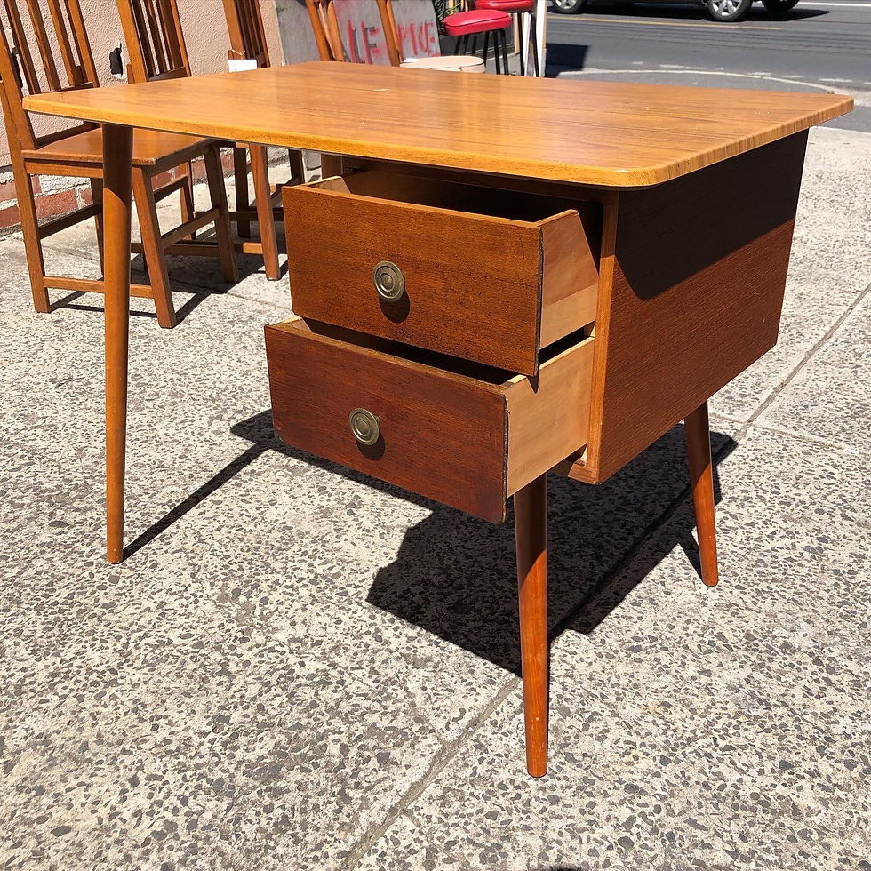 Thumbnail: A Set of Stunning Retro Desk + 1 Chair