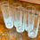 Thumbnail: 6-piece Crystal Set of Tumbler Glasses by Cristalleria Europa (Italy)