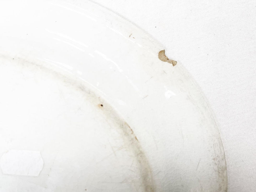 Thumbnail: Beautiful Oval Solian Ware Serving Plate by Soho Pottery from C.1920s (UK)