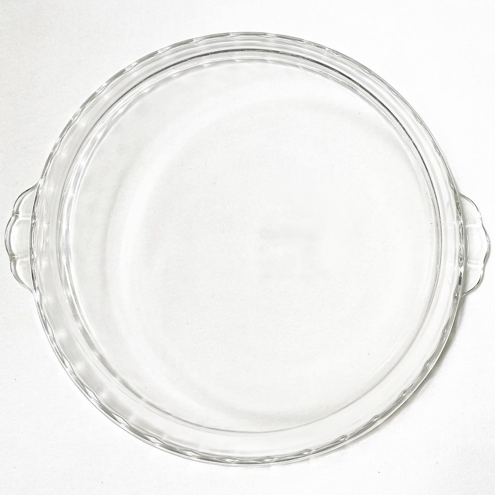 Thumbnail: Mid-Century Modern Pyrex Glass Dish with Handles from C.1970s (USA)