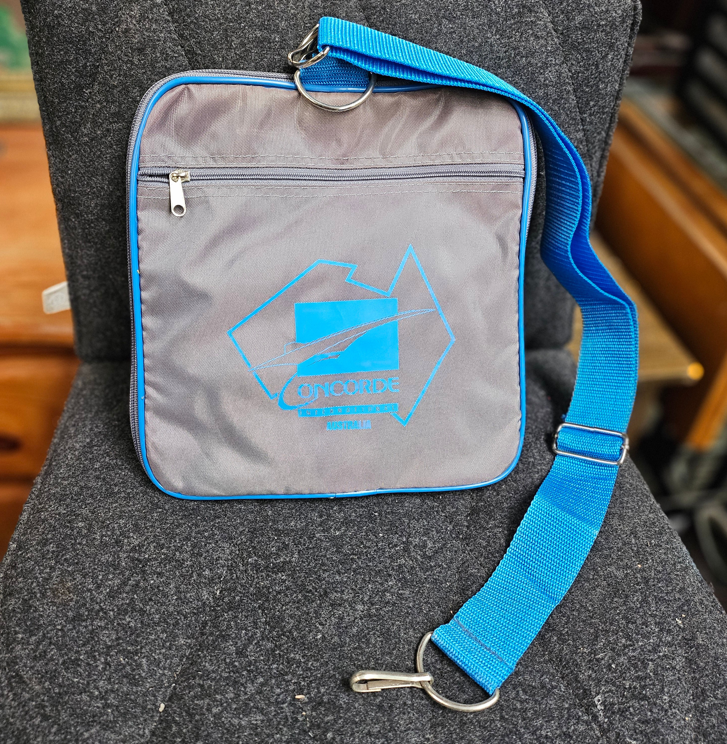 Bag: Rare Retro Concorde International Aus Travel Duffel Bag, Collector’s Piece