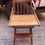 Thumbnail: Beautiful Vintage Australian Federation Style Wooden Highchair with Feeding Tray