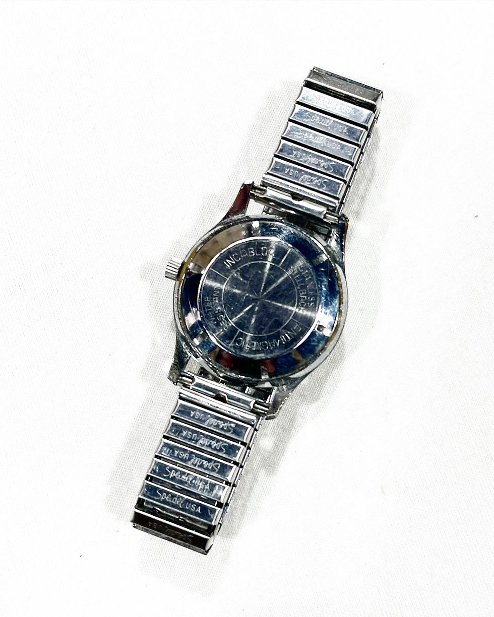 Thumbnail: Vintage Coronet 17 Jewels Incabloc Wristwatch