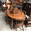 Thumbnail: Beautiful Dining Set of 1 Table + 6 Wooden Upholstered Chairs