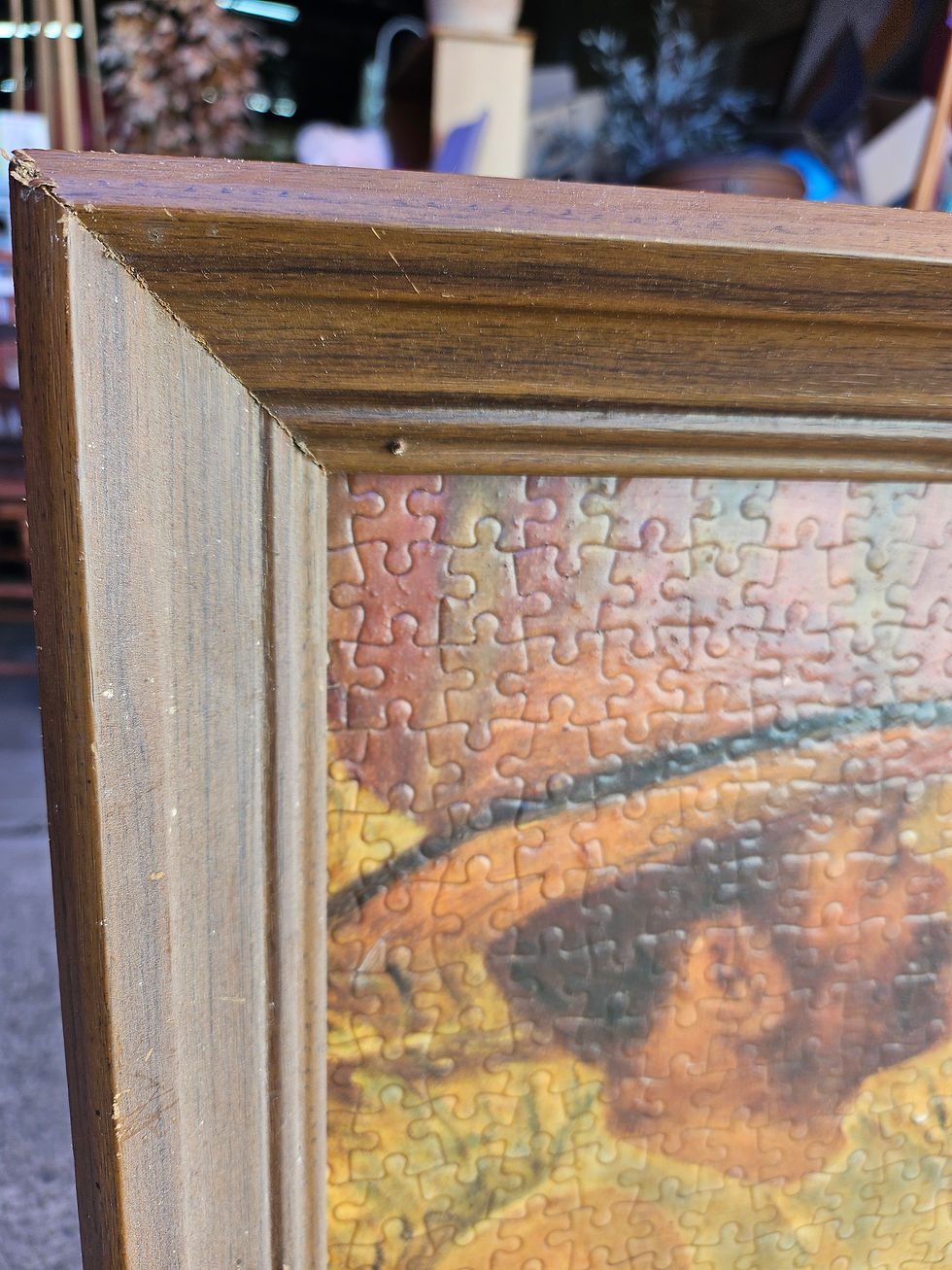 Thumbnail: Large Scale Wooden Framed Puzzle Titled ‘Luncheon Of The Boating Party’