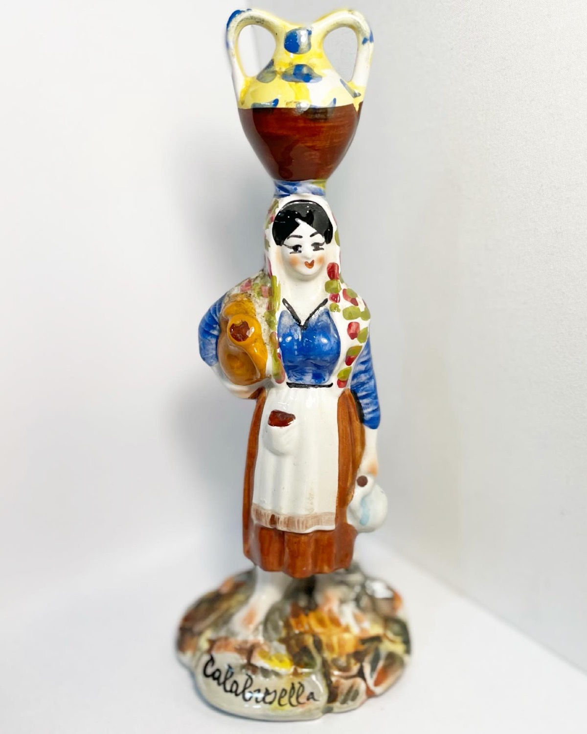 Gorgeous Vintage Calabrisella Calabria Girl Figurine/Statue (Italy)