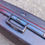 Thumbnail: Large Black Vintage Hard Shell Travel Suitcase manufactured by Delsey (France)